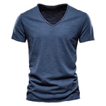Niklas Slim-Fit V-Neck T-Shirt