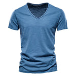 Niklas Slim-Fit V-Neck T-Shirt