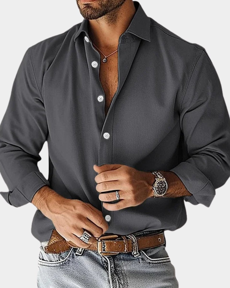 Niklas Slim-Fit Button-Down Shirt