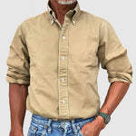 Leon Regular-Fit Cotton Button-Down Shirt