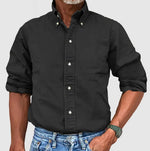 Leon Regular-Fit Cotton Button-Down Shirt