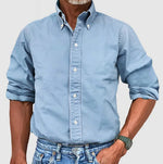 Leon Regular-Fit Cotton Button-Down Shirt