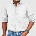 Leon Regular-Fit Cotton Button-Down Shirt