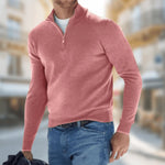 Felix Lightweight Quarter-Zip Knit Sweater