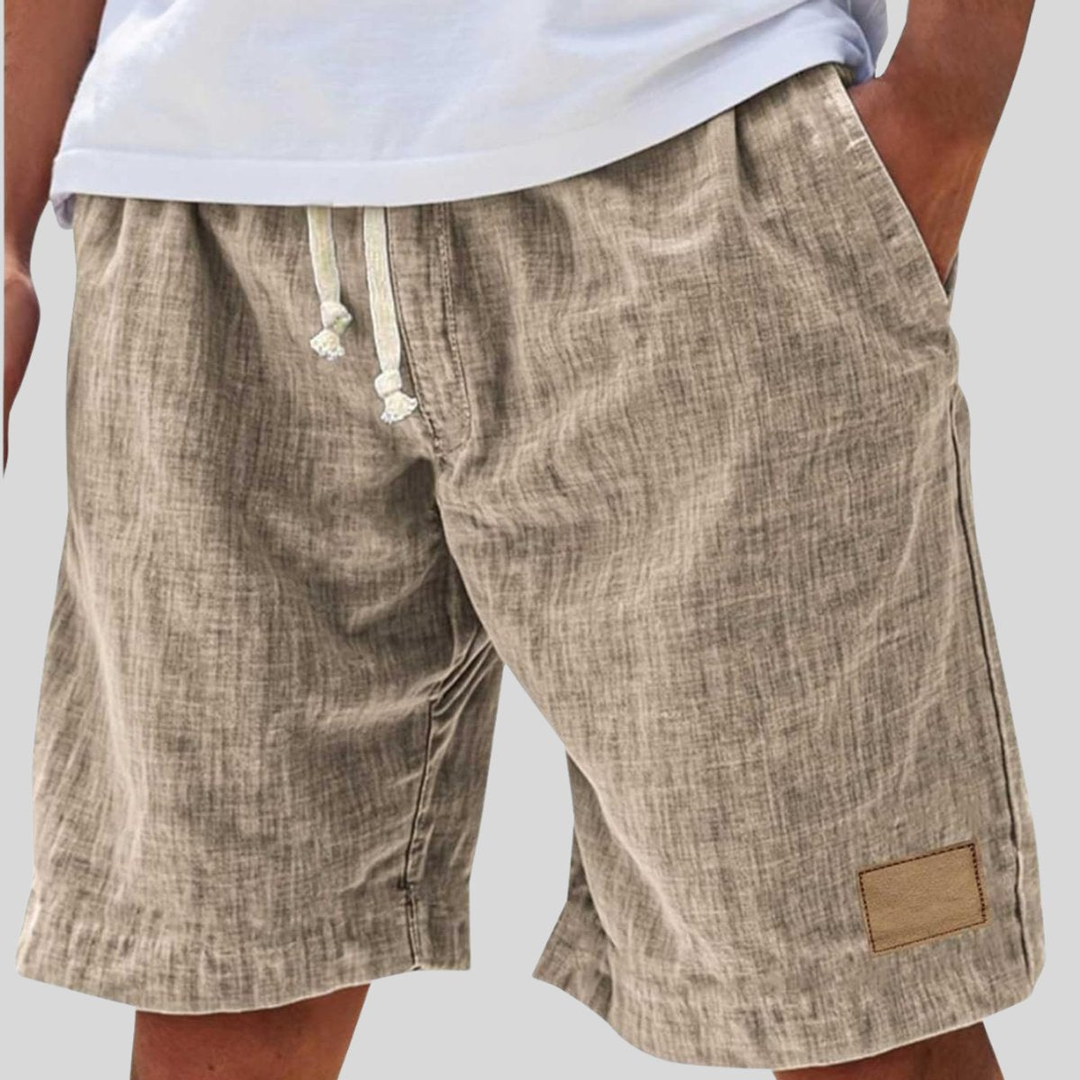 Julian Linen Drawstring Shorts