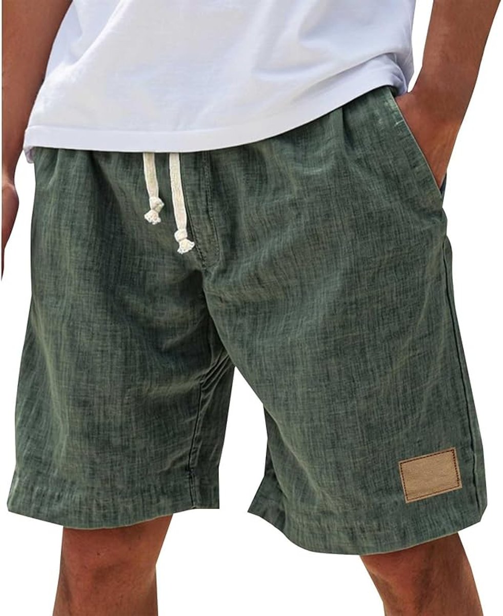 Julian Linen Drawstring Shorts