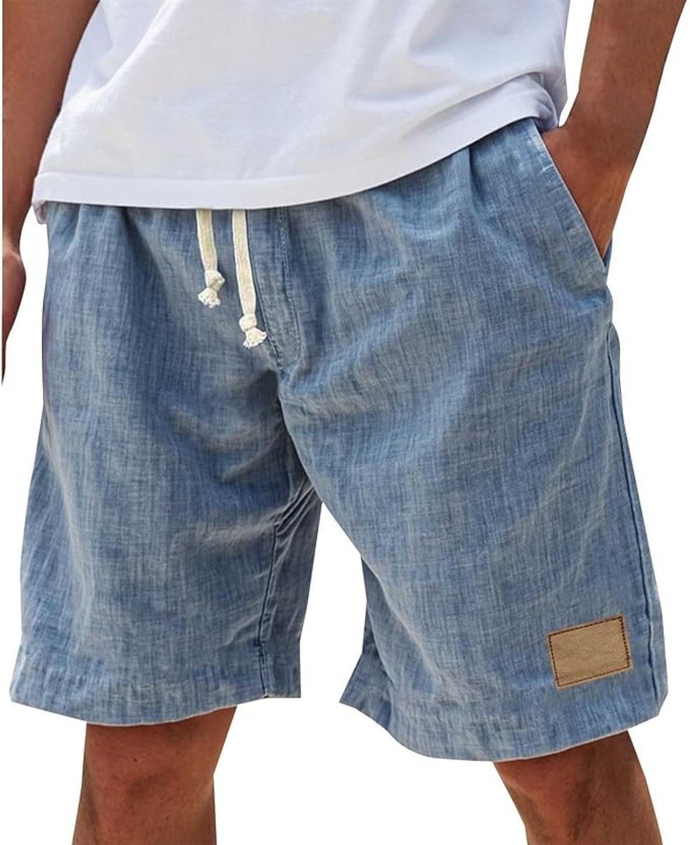 Julian Linen Drawstring Shorts