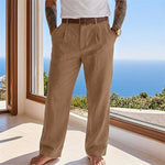 Sebastian Relaxed Linen Summer Pants