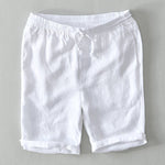 Lukas Linen Drawstring Bermuda Shorts