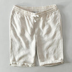 Lukas Linen Drawstring Bermuda Shorts