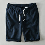 Lukas Linen Drawstring Bermuda Shorts
