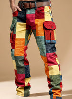 Felix Multicolor Patchwork Cargo Pants