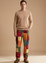 Felix Multicolor Patchwork Cargo Pants