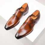 Simon Monk-Strap Buckle Dress Shoe