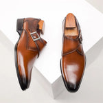 Simon Monk-Strap Buckle Dress Shoe