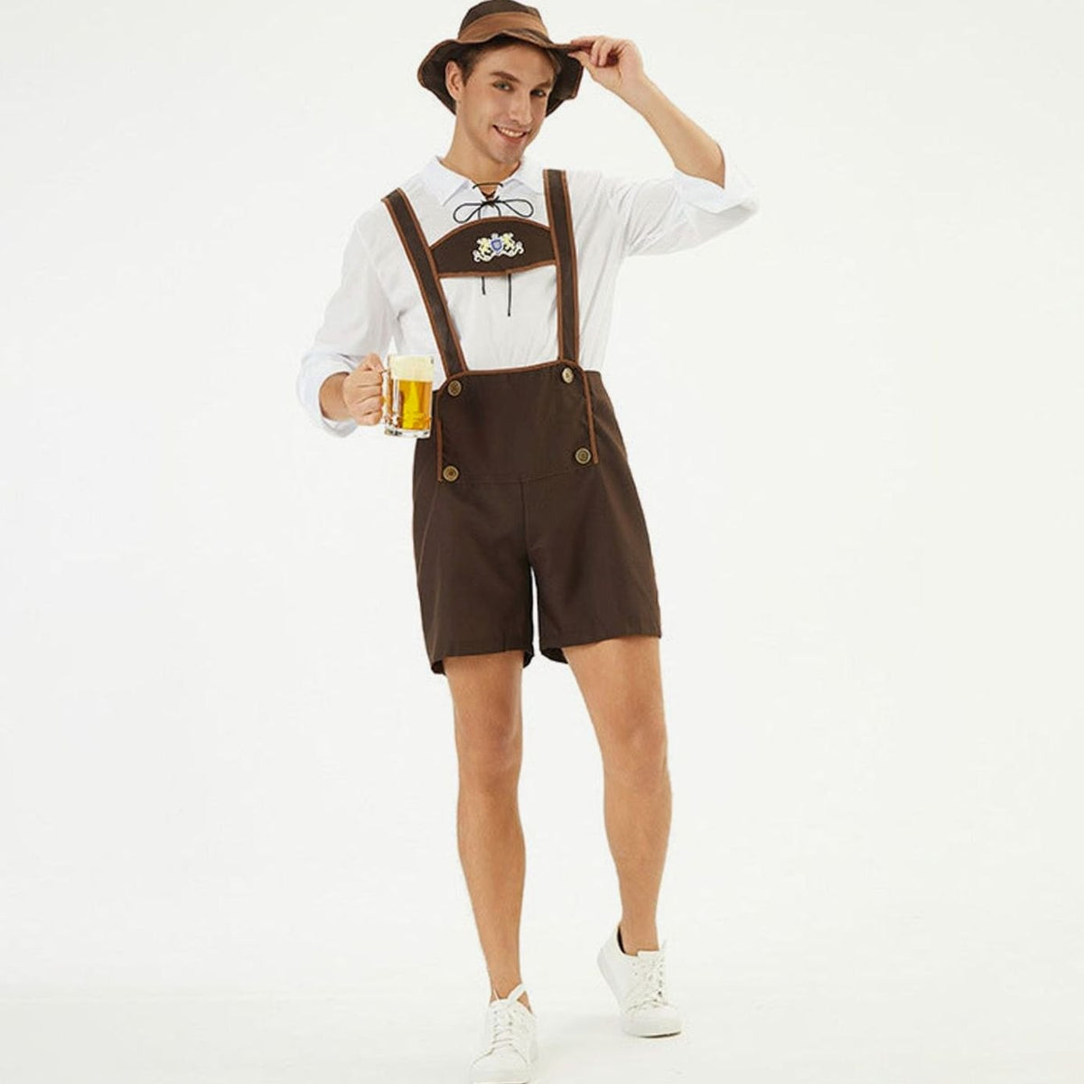 Dominik Lederhosen Bib Shorts