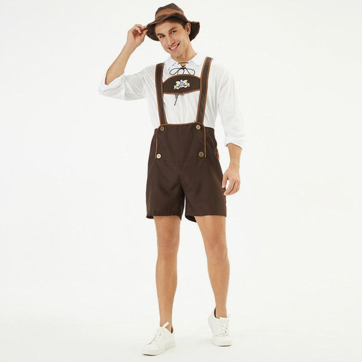 Dominik Lederhosen Bib Shorts