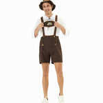 Dominik Lederhosen Bib Shorts