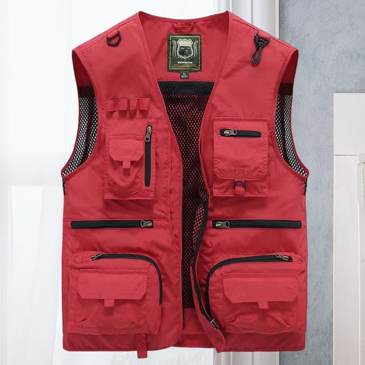 Tobias Breathable Nylon Multi-Pocket Outdoor Vest