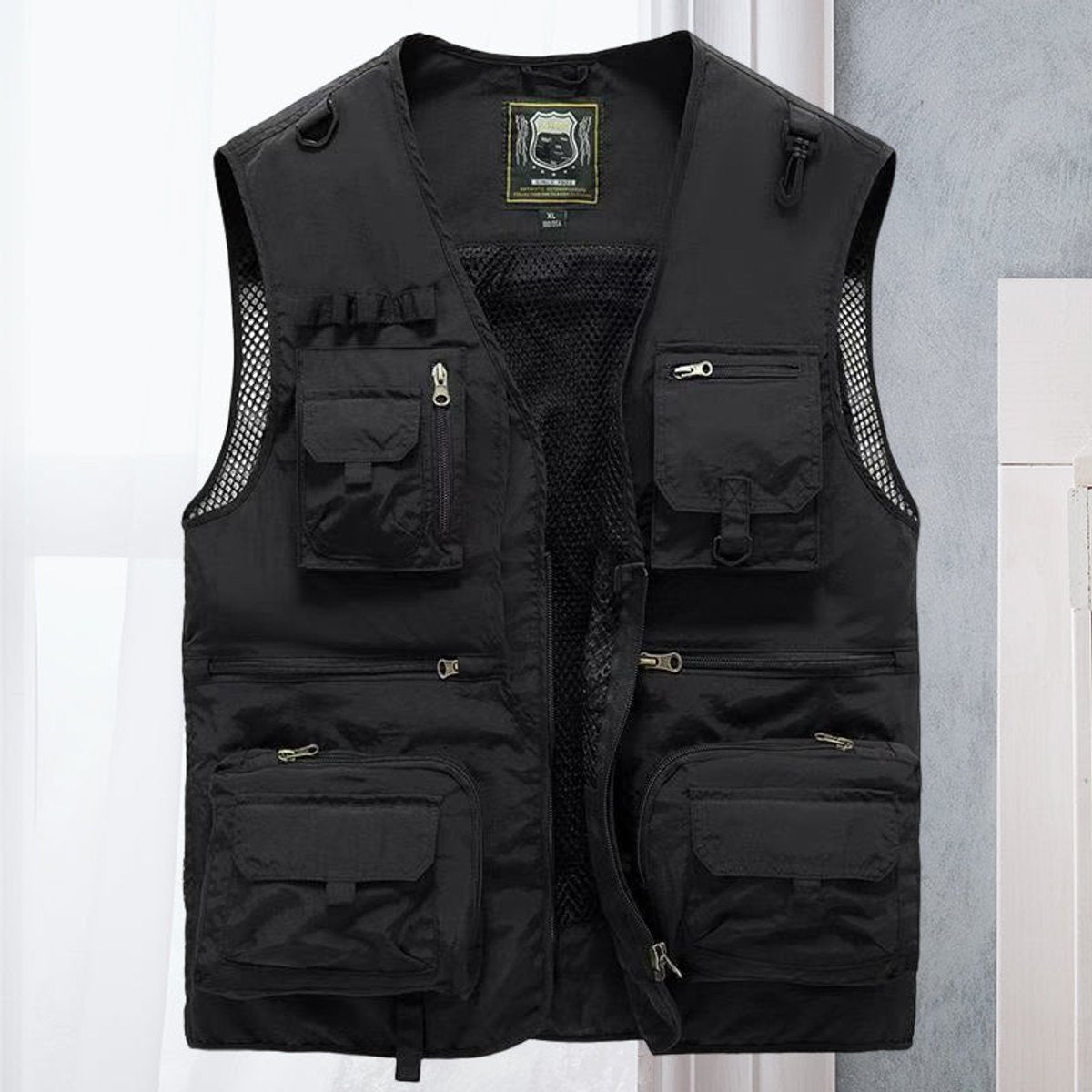 Tobias Breathable Nylon Multi-Pocket Outdoor Vest