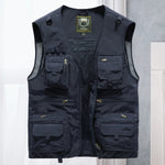 Tobias Breathable Nylon Multi-Pocket Outdoor Vest