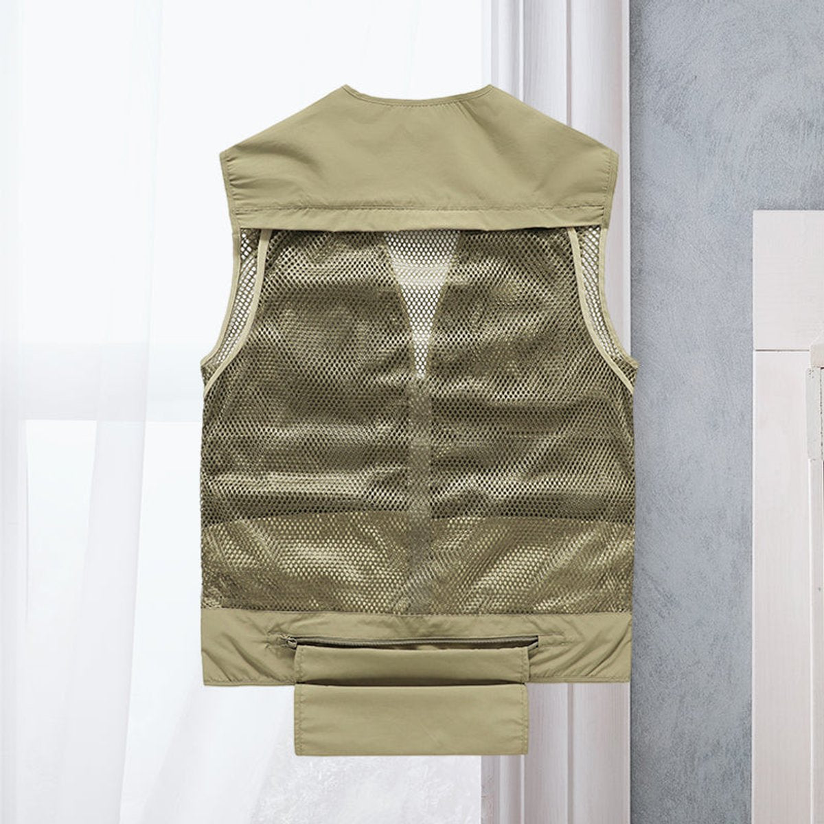 Tobias Breathable Nylon Multi-Pocket Outdoor Vest