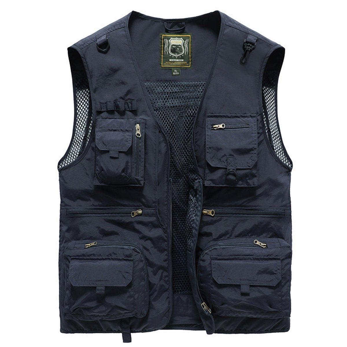 Tobias Breathable Nylon Multi-Pocket Outdoor Vest