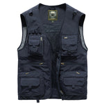 Tobias Breathable Nylon Multi-Pocket Outdoor Vest