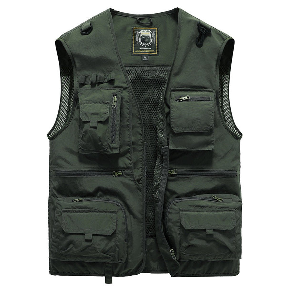 Tobias Breathable Nylon Multi-Pocket Outdoor Vest