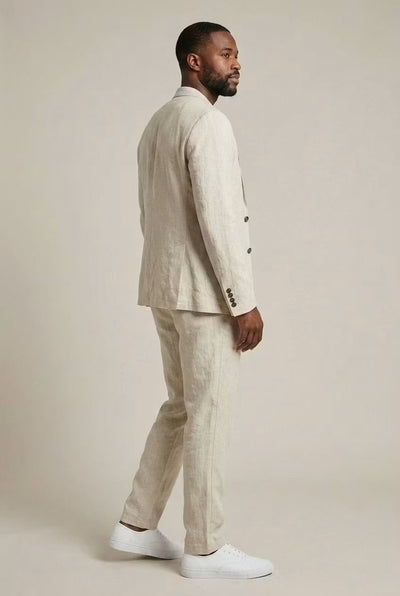 Alexander Relaxed-Fit Linen Blazer and Trouser Set
