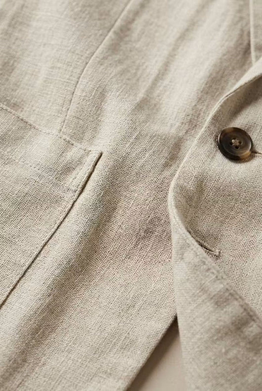 Alexander Relaxed-Fit Linen Blazer and Trouser Set