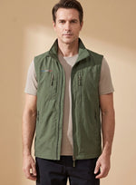 Moritz Sleeveless Breathable Zip Cargo Vest