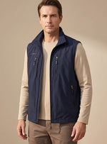 Moritz Sleeveless Breathable Zip Cargo Vest