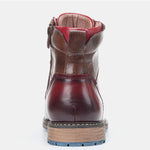 Maximilian Classic Oxford Leather Lace-Up Boots