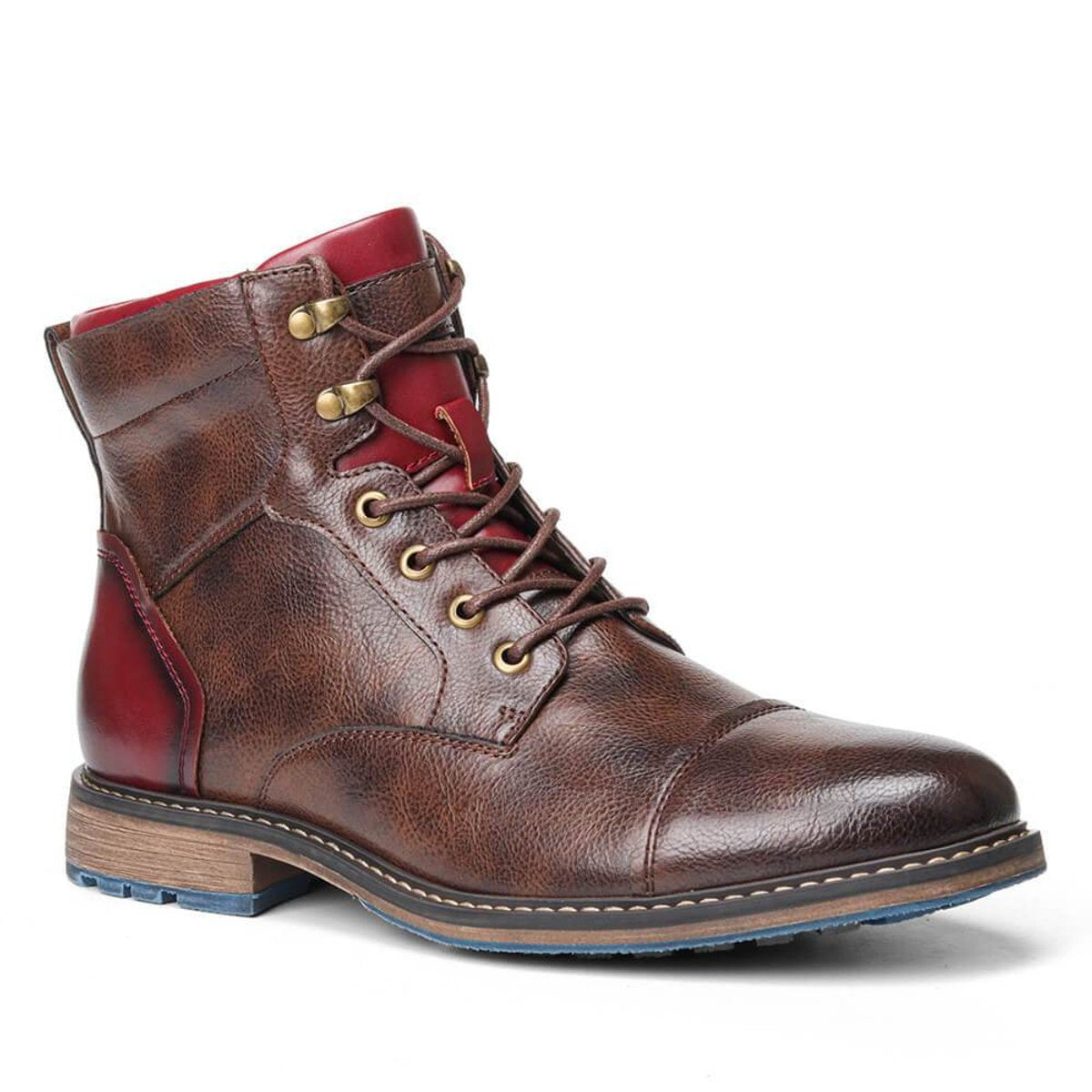 Maximilian Classic Oxford Leather Lace-Up Boots