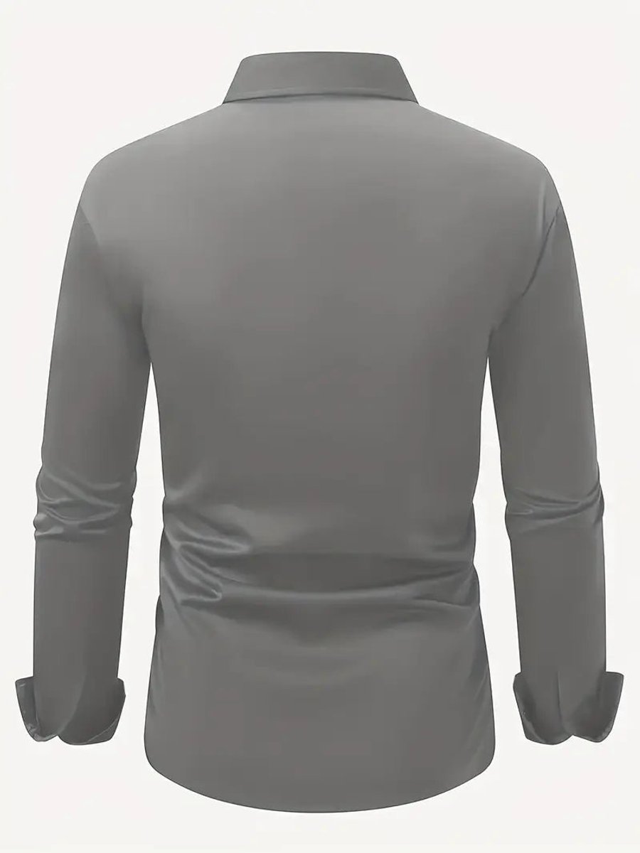 Stefan Slim-Fit Wrinkle-Free Business Shirt