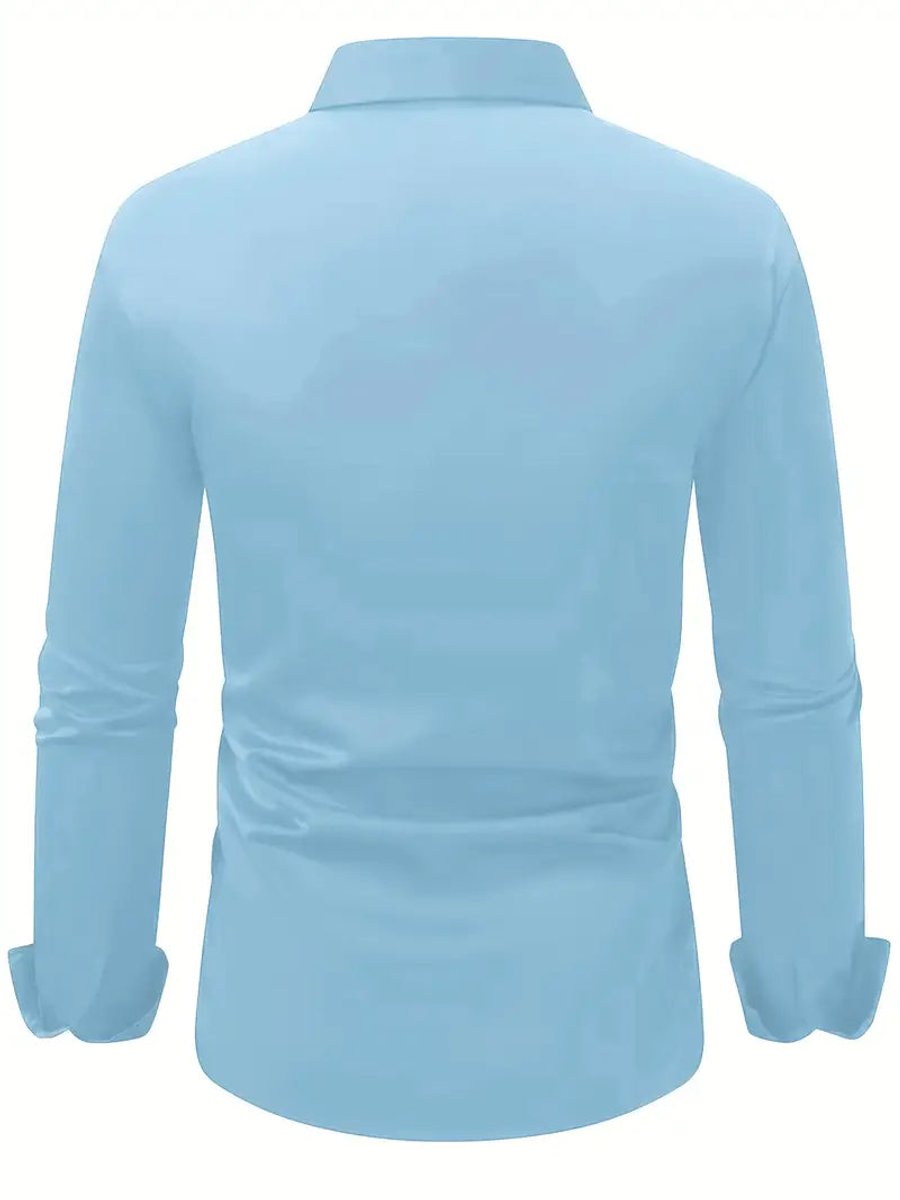 Stefan Slim-Fit Wrinkle-Free Business Shirt
