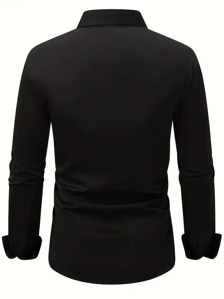 Stefan Slim-Fit Wrinkle-Free Business Shirt