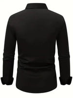 Stefan Slim-Fit Wrinkle-Free Business Shirt