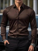 Stefan Slim-Fit Wrinkle-Free Business Shirt