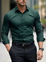 Stefan Slim-Fit Wrinkle-Free Business Shirt