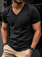Stefan Slim-Fit V-Neck T-Shirt