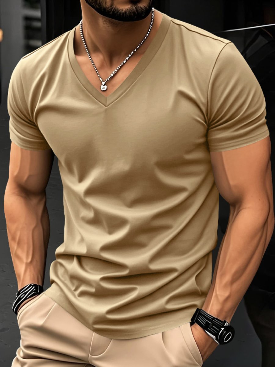 Stefan Slim-Fit V-Neck T-Shirt