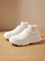 Andreas Slip-On Knit Platform Sneakers