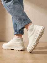 Andreas Slip-On Knit Platform Sneakers