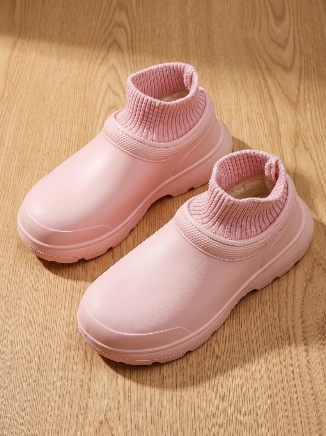 Andreas Slip-On Knit Platform Sneakers