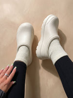 Andreas Slip-On Knit Platform Sneakers