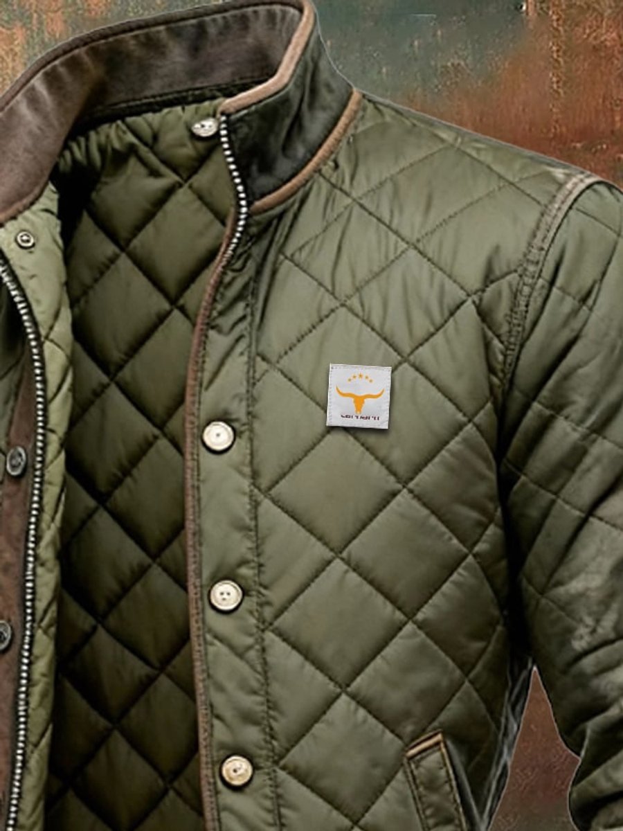 Sebastian Quilted Wrinkle-Resistant Bomber Jacket