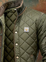 Sebastian Quilted Wrinkle-Resistant Bomber Jacket