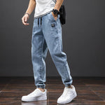 Christian Stretch Denim Jogger Pants
